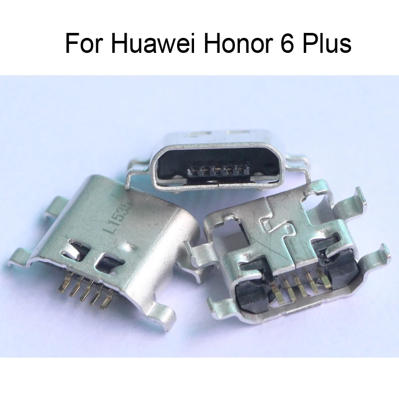 2 шт. Замена для Huawei Honor 6 Plus зарядное устройство Разъем Запчасти запасных частей USB
