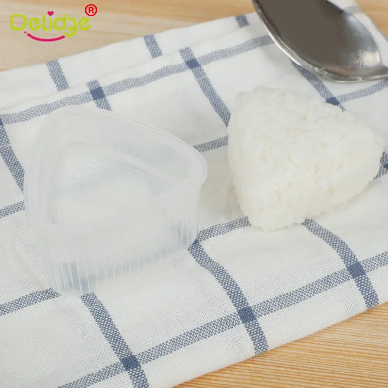Delidge 2 шт./набор треугольная форма для суши из пищевого пластика|sushi tools|rice sushisushi mold
