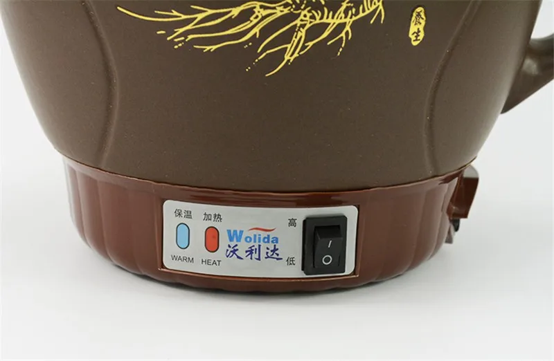220V 4L Керамика Электрический чайник высокое качество Чай горшок воды Чайник Китайский Стиль сохранения здоровья горшок