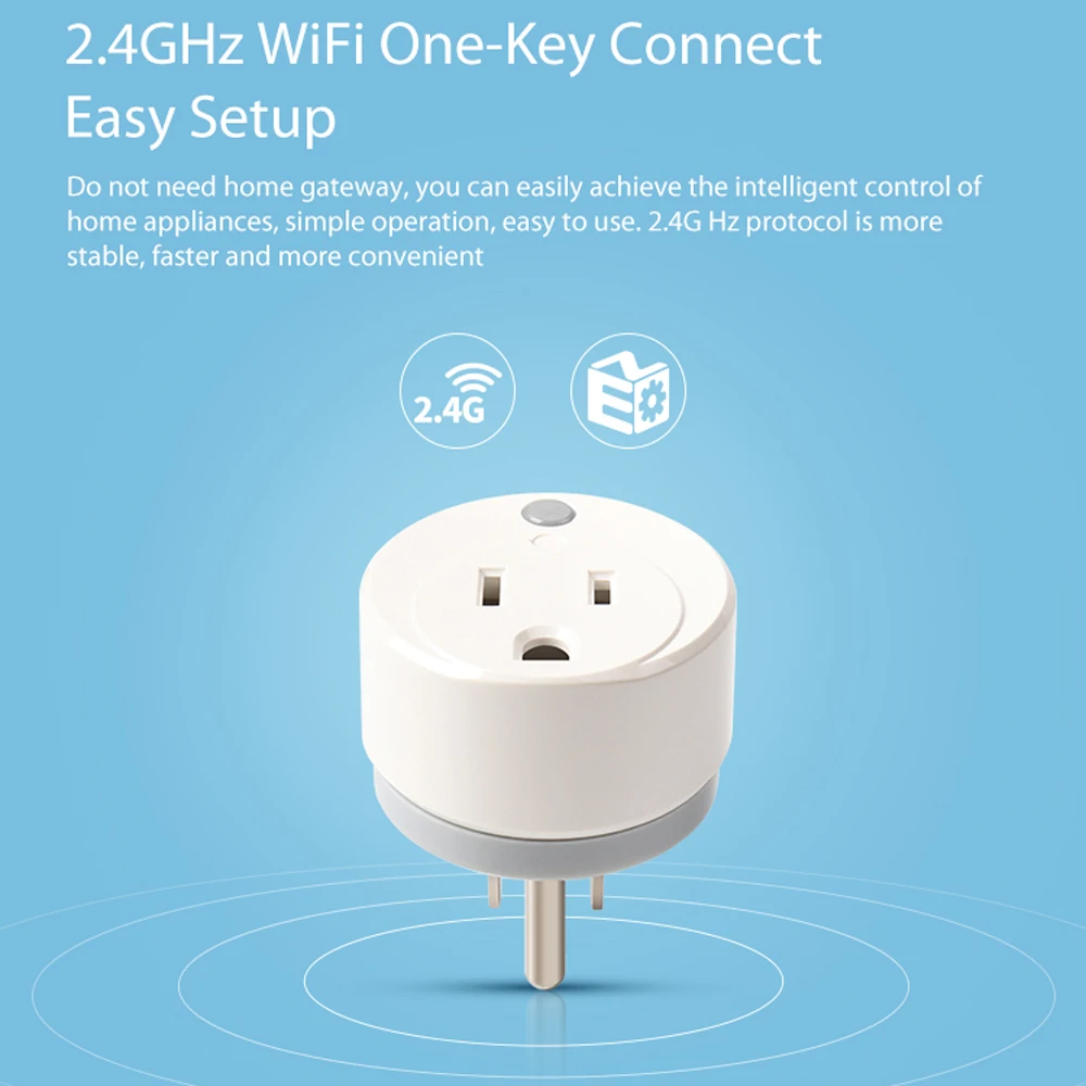 US WiFi Smart Plug Remote control Appliance Power ON/OFF via App Wifi Socket Working with Amazon Alexa and Google IFTTT | Безопасность и