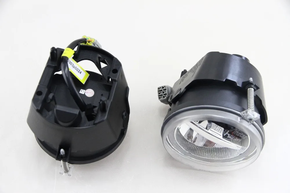 Белый Guide DRL Halo кольца Led вождения противотуманных фар в сборе Комплект для Jeep Grand Cherokee Commander для Додж Дакота для Chrysler