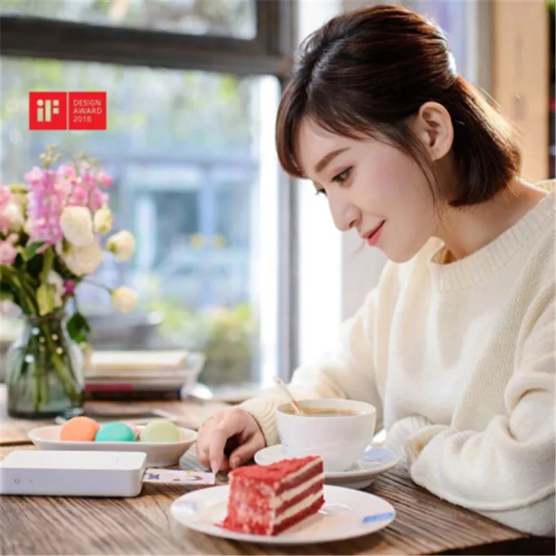 Xiaomi XPRINT мобильный телефон фотопринтер bluetooth 10 шт. бумага для печати высокое