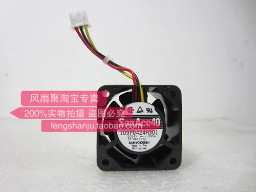 Original Sanyo 109P0424H301 24V 0.095A 4CM 4028 40 * 28 Large air volume cooling fan... | Компьютеры и офис