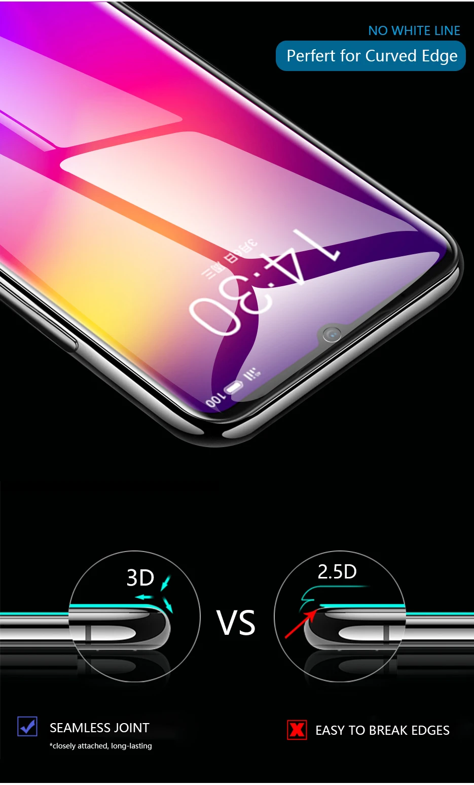 CHYI 3D изогнутая пленка для Meizu Note 9 Защитная пленка для экрана Note9 полное покрытие нано Гидрогелевая пленка с инструментами не закаленное стекло