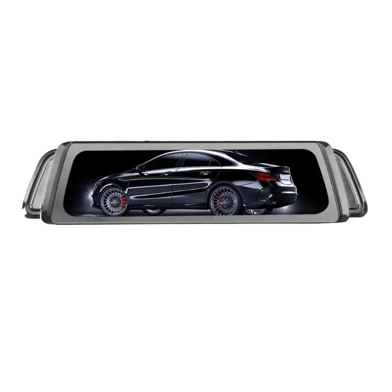 Phisung K900 Автомобильный видеорегистратор 9.35in ips сенсорный экран 1080p+ 720p зеркало заднего вида DVR камера рекордер вождения