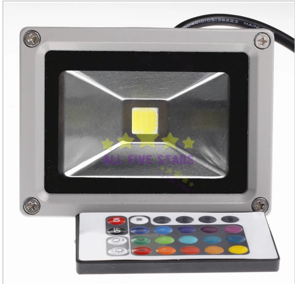 Bridgelux RGB Светодиодный прожектор 10 Вт 20 30 50 водонепроницаемый наружный меняющий