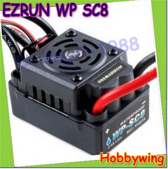 HOBBYWING EZRUN SC-C2 3656 3400kv 4000KV 4700kv RC двигатель и WP SC8 120A ESC со светодиодный программной картой - Цвет: 120A waterproof ESC