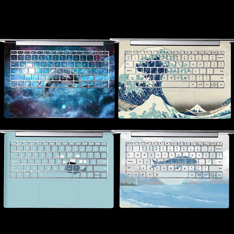 Чехол для ноутбука с наклейками для Xiaomi mi notebook air 12,5 13,3 ПВХ Виниловая наклейка чехол для Xiao mi pro 15,6 дюймов