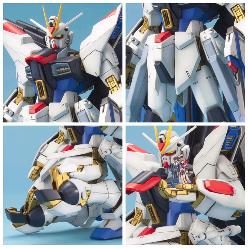 BANDAI MG 1/100 семян ZGMF-X20A Страйк Фридом экшн-фигурка Gundam Модель модификации