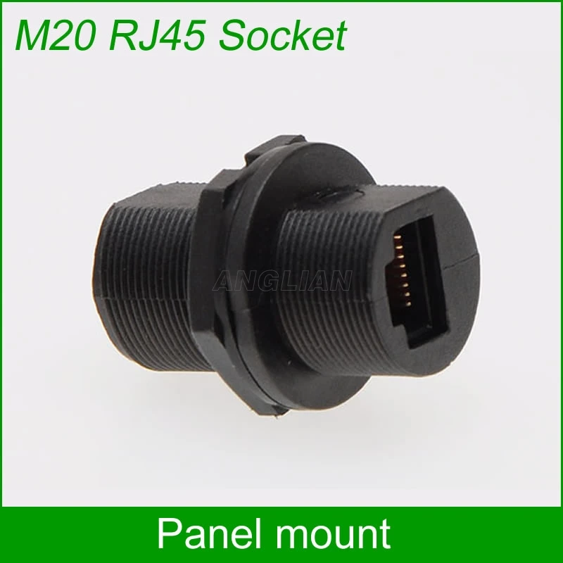 1 шт. удлинитель для сетевого кабеля с креплением на панели RJ45|adapter connector|adapter