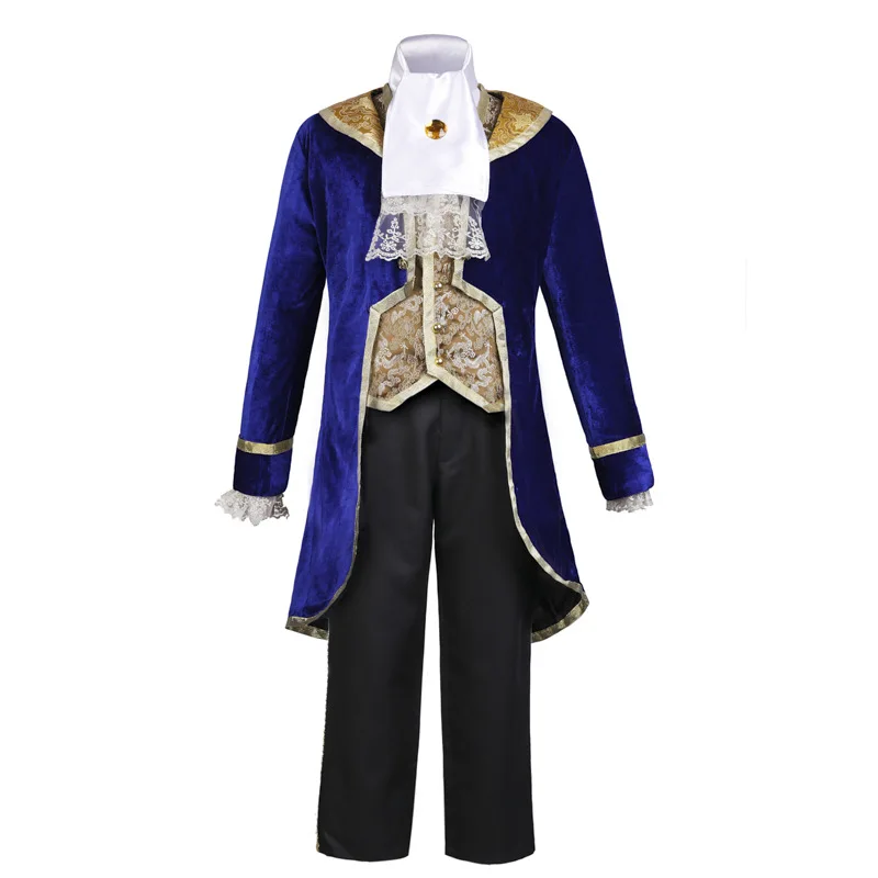 

2020 New Movie Beauty and the Beast Cosplay Costume Prince Adam Costume Halloween Party Adam Men halloween Party Clothes Stevens