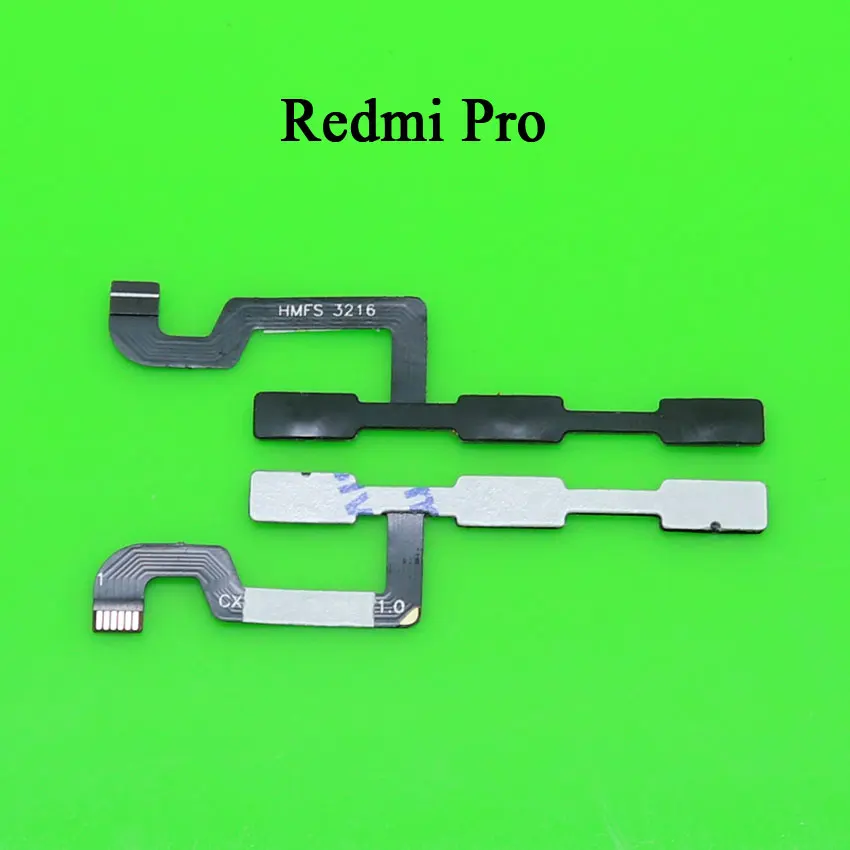 For Redmi Pro Юйси 1 шт. кнопка включения/громкости гибкий кабель для Xiaomi Redmi 3 3S 4X4 Pro 4A 5 Plus 5A 6 6A S2 Note 2 3 4 4X5 5A - Цвет: For Redmi Pro