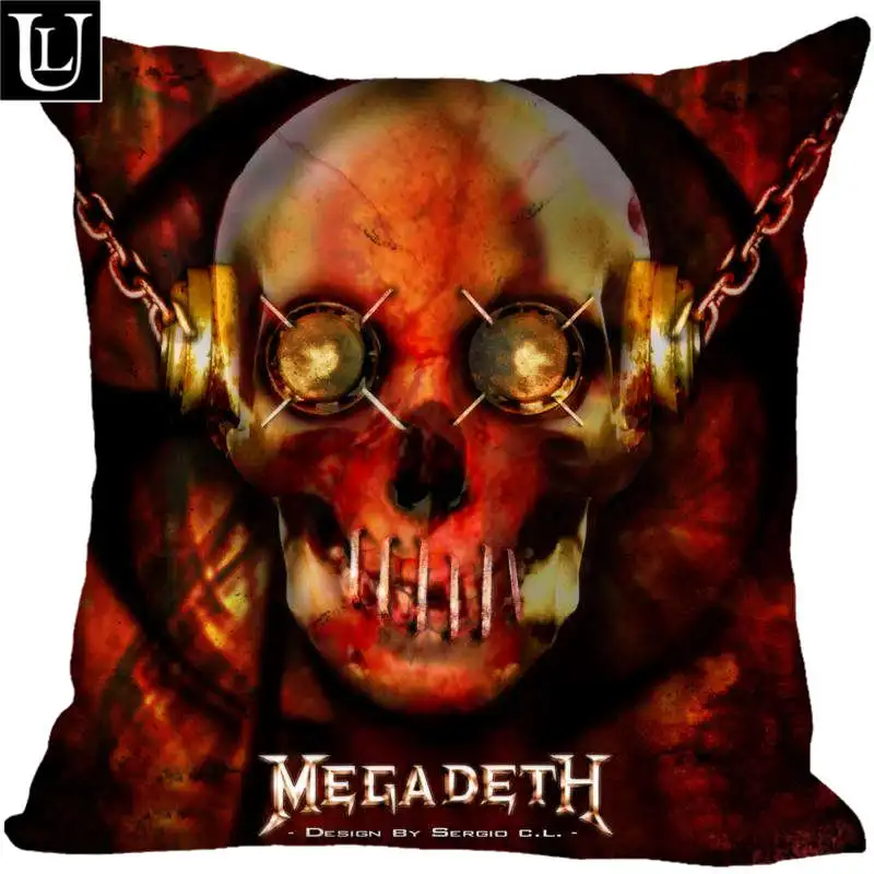 Лучшая симпатичная декоративная Свадебные наволочки megadeth, наволочка для подушки, чехол на заказ, подарок для наволочки 20x20 см, 35x35 см(одна сторона - Цвет: Pillow Case