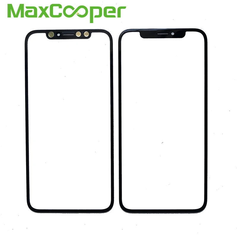 Высшее качество для iPhone X сменная передняя внешняя стеклянная линза сенсорная