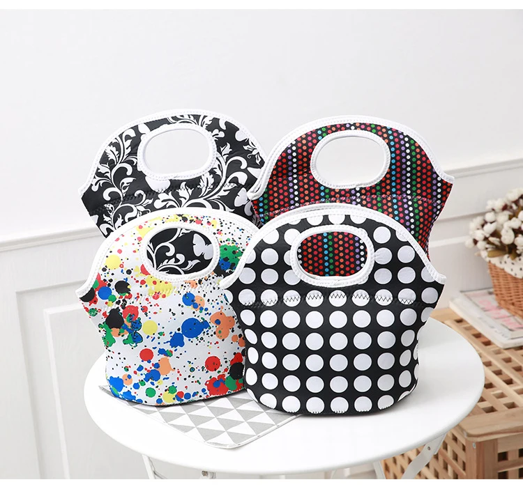 5л портативная стильная сумка для обедов с принтом коробка пикника Термосумка