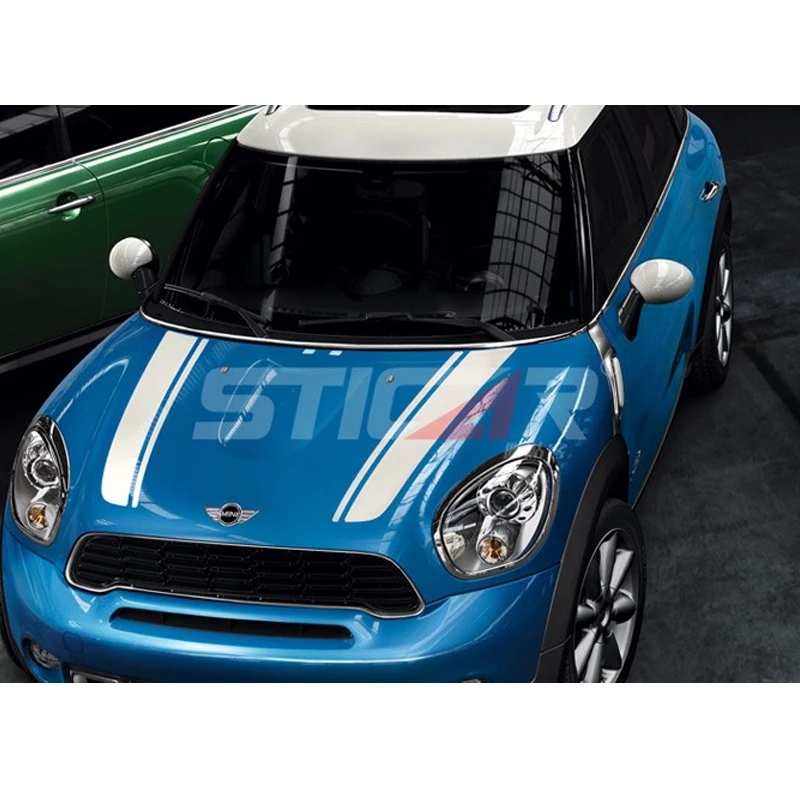 Brand New Oracal Material UV Protected Car Head Sticker Black and Red Color For Mini Cooper Countryman | Автомобили и мотоциклы