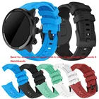 1 шт. Силиконовый ремешок на запястье для спортивного браслета sunto spartan hr baro. Браслет Suunto9.