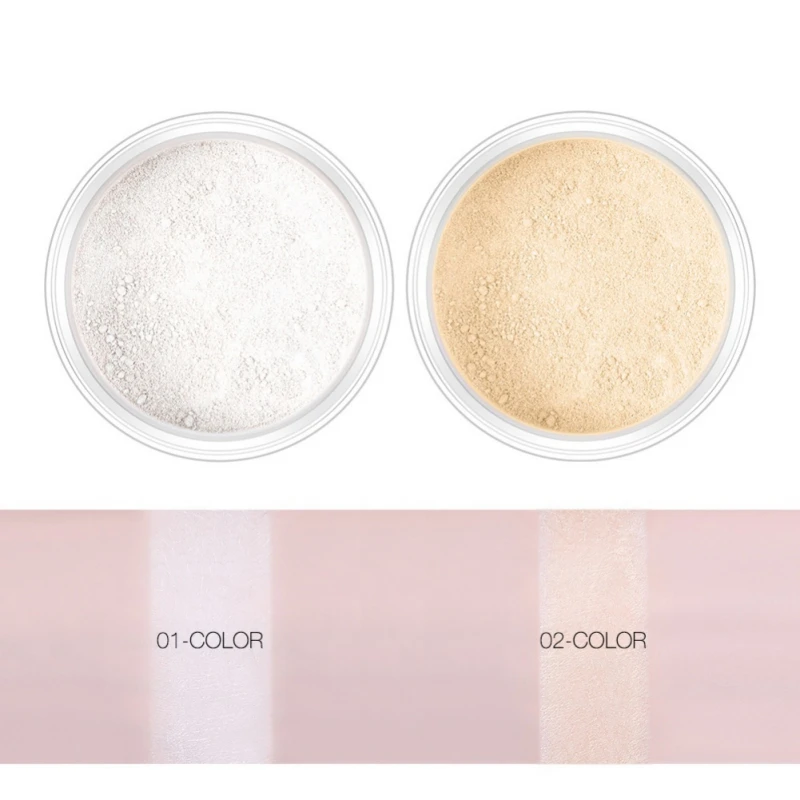 O. TWO. O матовая рассыпчатая пудра для лица beauty Makeup водостойкая Косметическая спонж
