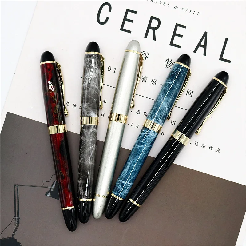 JINHAO X450 перьевая ручка 18K GP чернильная наконечник больше цветов на выбор упаковка