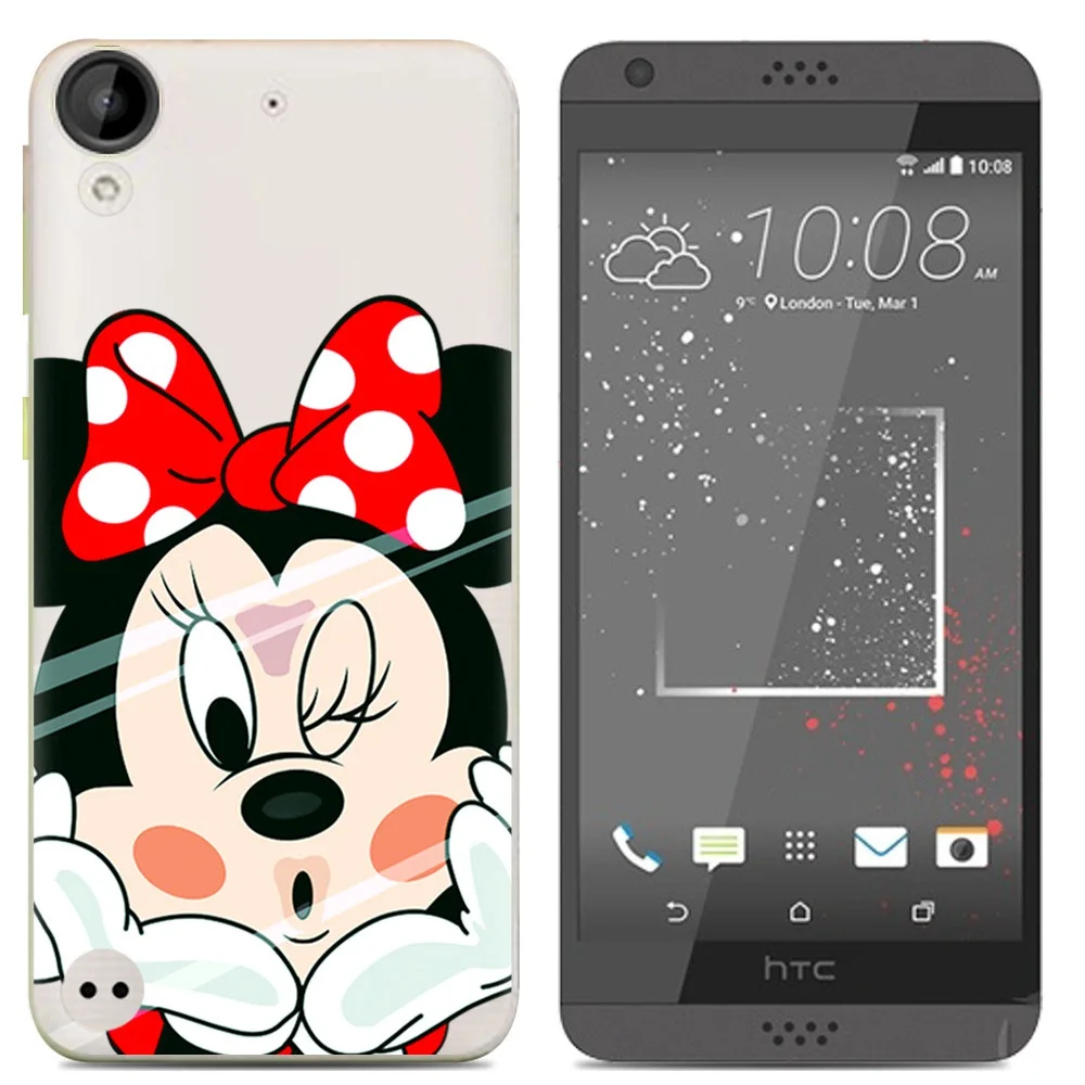 TPU Soft Cases for HTC Desire 650 Silicone Case 5.5&quot Coque Phone Back Cover Shell Cute Fundas |
