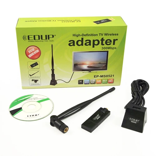 EDUP EP-MS8521 300mbps high-defination TV wireless adapter net work card compatiable lan for all brands samsung lg | Компьютеры и офис