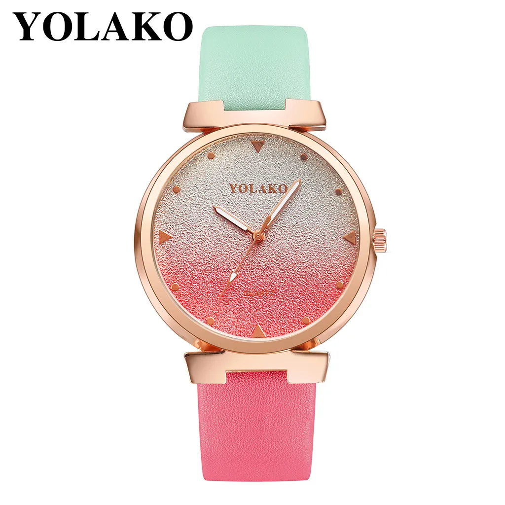 F Top Brand Luxury Women Bracelet Watches Fashion Female Dress Wrist Mesh Watchband Watch Ladies Quartz Sport Rose Gold Wristwatch - Цвет: F
