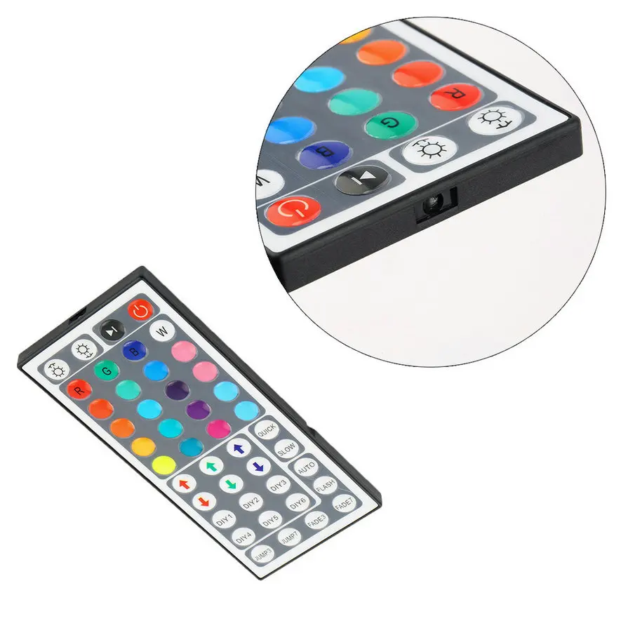 1 шт. 44 клавишный светодиодный ИК RGB контроллер для SMD 3528 5050 Светодиодные полосы
