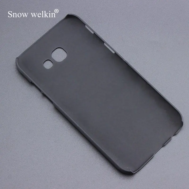 Новый роскошный прорезиненный матовый пластиковый жесткий чехол Snow Welkin для Samsung