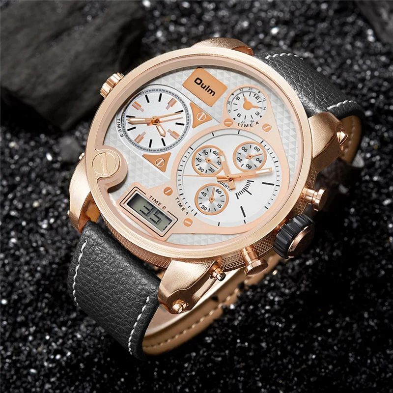 Men Watches Big OULM 9316B Brand Luxury Design Army Japan Movt Quartz dz Watch Male Sport Montres de Marque Luxe Reloj Hombre | Наручные