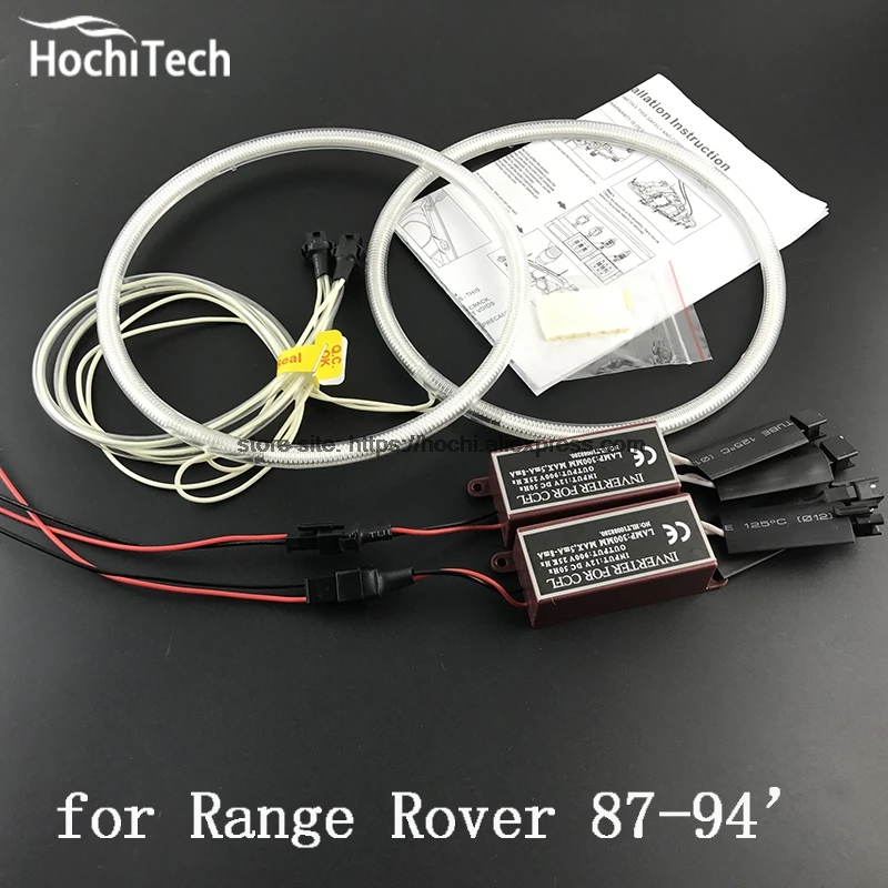 Отличный комплект HochiTech CCFL Angel Eyes ультраяркое освещение фар для Land Rover Range 1987