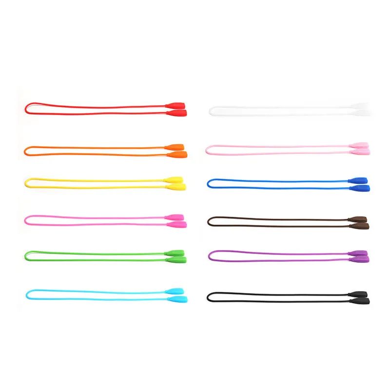 Красочные силиконовые веревки противоскользящие очки цепи для чтения