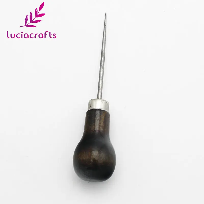 Lucia crafts 111 мм в форме тыквы деревянная ручка из нержавеющей стали конусное отверстие производитель ручной работы инструменты DIY Швейные аксессуары J0206