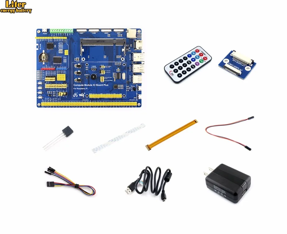 Raspberry Pi Compute Module 3 аксессуар упаковка тип A (без см3) с DS18B20 адаптер питания нулевой