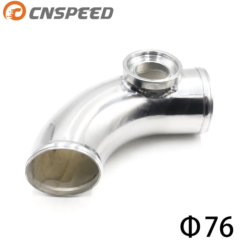 CNSPEED 3 &quot76 мм 90 градусов турбо алюминиевый фланец трубы для SSQV SQV BOV