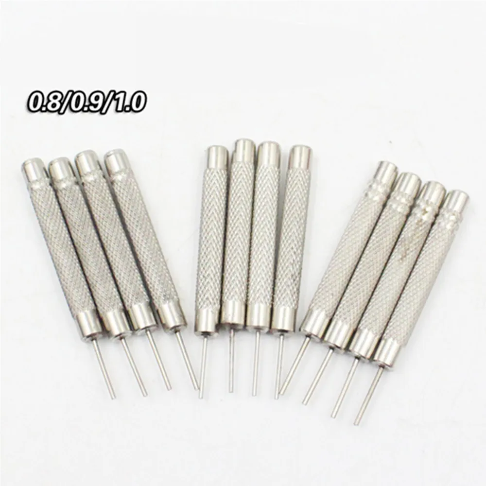 3 шт. разные цены часы для браслет сталь удар ссылка булавки Remover Repair Tool 0,8 мм/0,9/1,0 мм