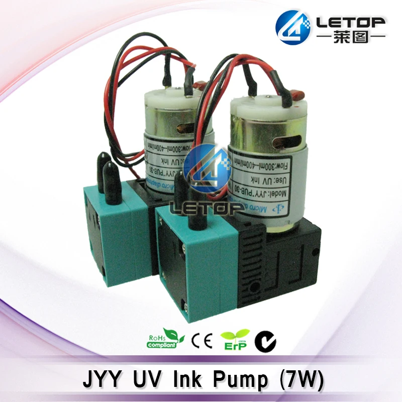 Flora UV плоский принтер 300 450 мл/мин. JYY 7W 24V ink pump|ink pump|uv pumpprinter pump |