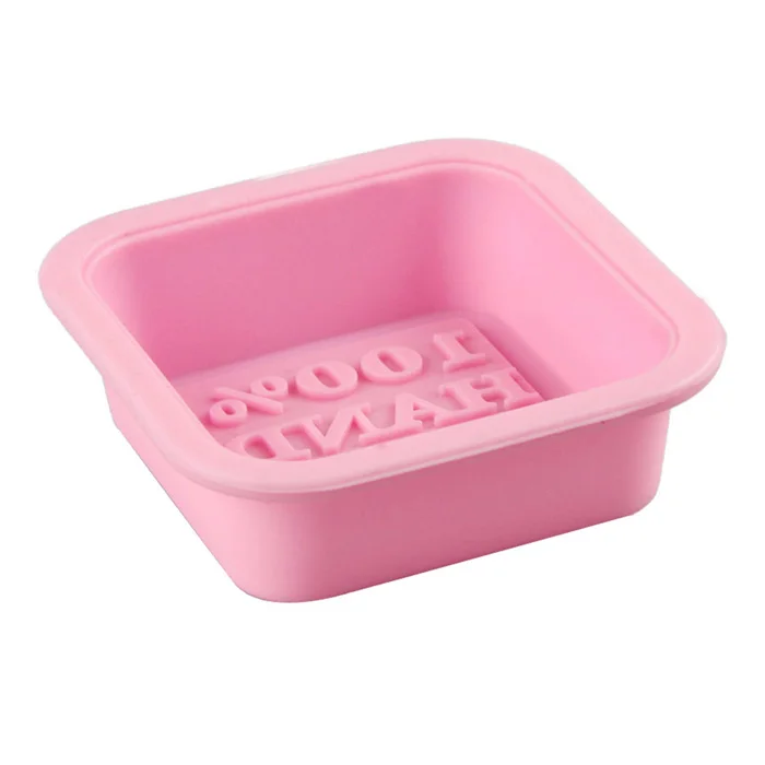 Новые качественные милые Квадратные силиконовые формы для мыла ручной работы