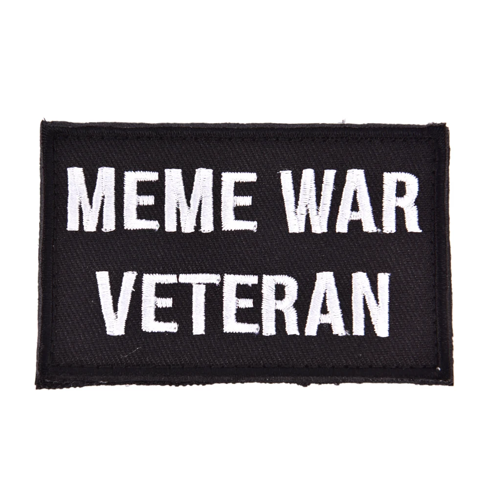Для одежды куртки джинсы аксессуары тактические с вышивкой Meme War патч значки