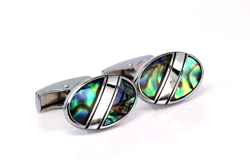 WN высококачественные французские модные мужские запонки с рубашкой зеленые