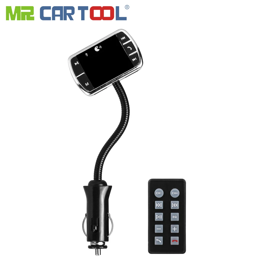 Автомобиль MP3 аудио плеер Bluetooth руки свободно автомобильный FM передатчик