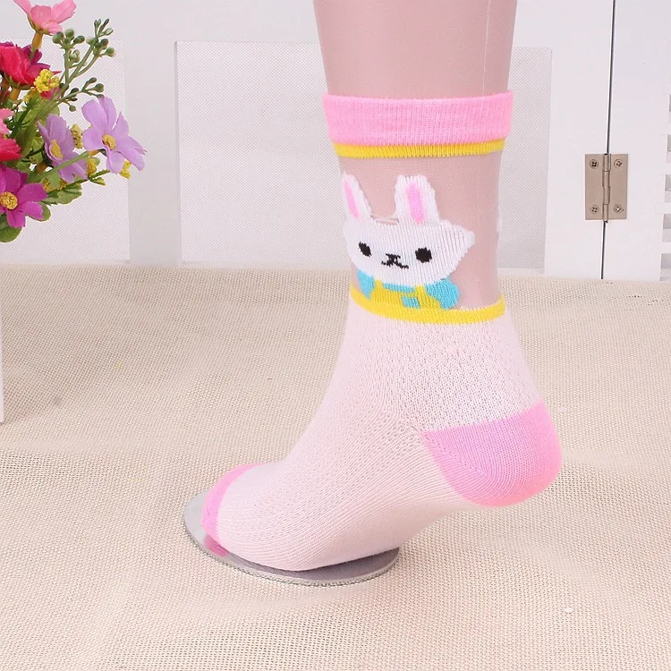 Носки детские с рисунком кролика 10 шт. = 5 пар|kids socks|socks for girlssocks children |