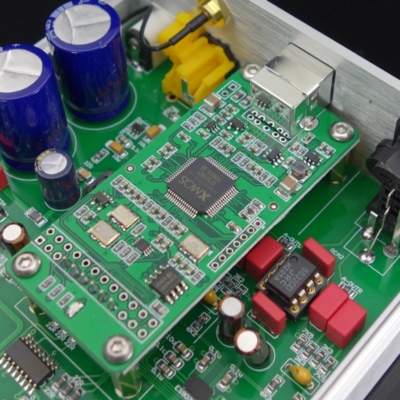 HiFi аудио ES9038 Q2M SA9023 XMOS XU208 USB DAC декодер поддержка Оптический Bluetooth коаксиальный DSD W/