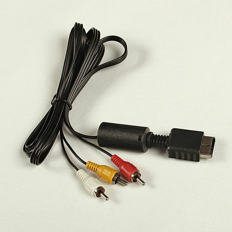 Для HDTV DVD 1 8 м США 5 футов 1080P HDMI совместимый штекер к 3 RCA Видео Аудио AV кабель для PS1
