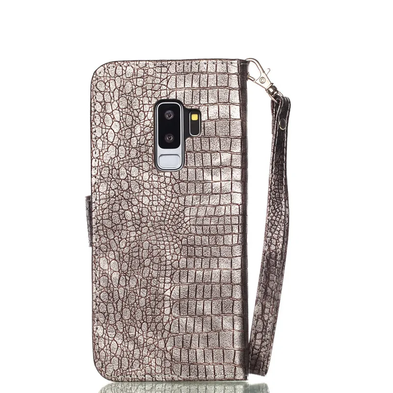 Wekays для samsung S9 Plus бизнес крокодил кошелек из змеиной кожи кожаный чехол для Fundas samsung Galaxy S9 Plus чехол S9 Plus