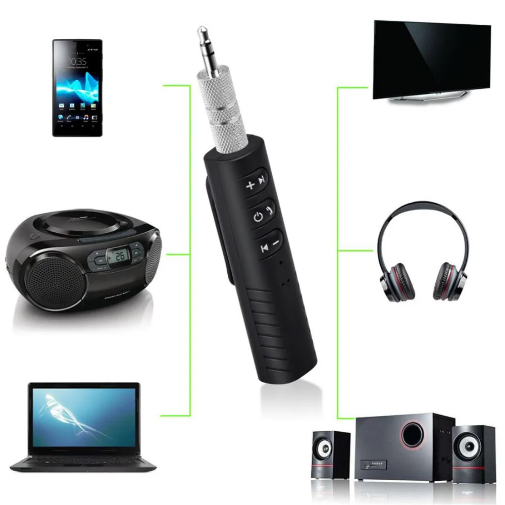 Bluetooth-адаптер для аудиоресивера с разъемом 3 5 мм громкой связи комплект AUX колонок