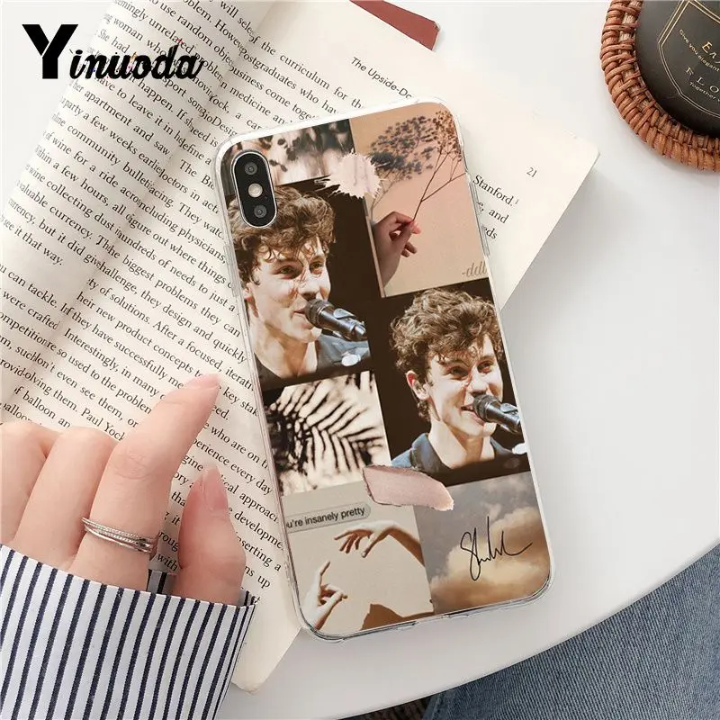 A15 Yinuoda певец Шон Мендес Magcon узор мягкий чехол для телефона из ТПУ по iPhone 6S, 6 plus, 7, 7 plus, 8, 8 Plus, X Xs Макс 5 5S XR - Цвет: A15