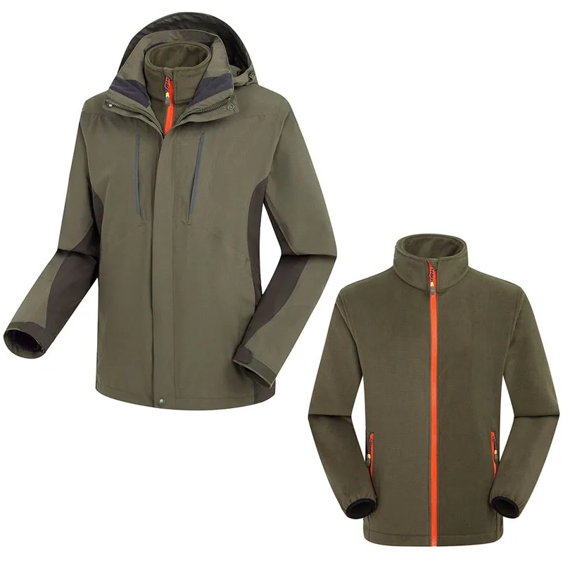 RAY GRACE зимняя куртка 3 в 1 для спорта на открытом воздухе походная Мужская