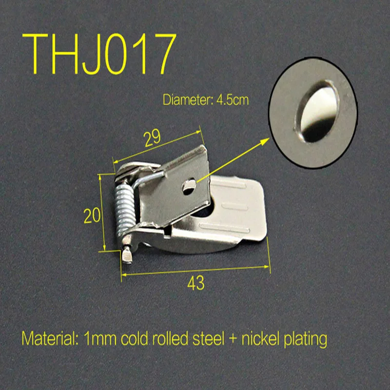 Новое оборудование пружинный зажим односторонний через отверстие