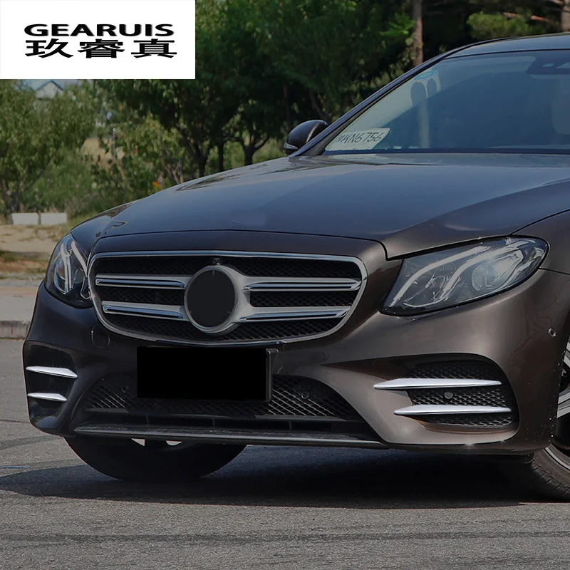 Автомобильные передние противотуманные фары крышка решетки декоративные