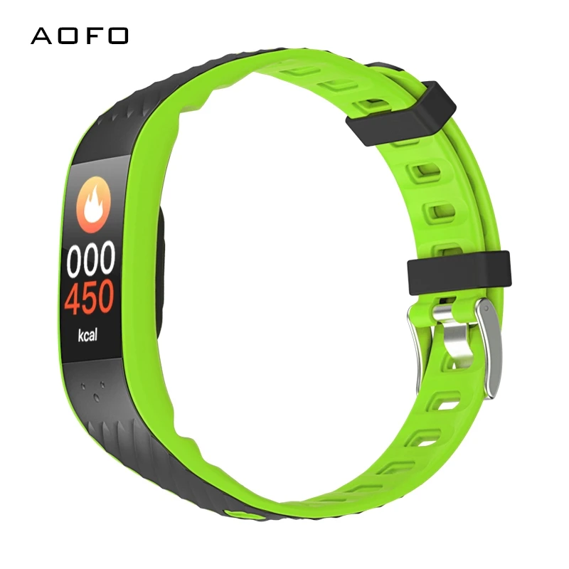 

AOFO Fitness Tracker, Touch Screen Activity Health Tracker Sleep Monitor, Wireless Pedometer Smart Wristband Android iOS Phone